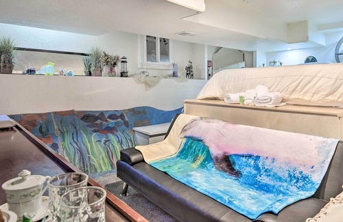 Whittier Apartment | Denver Studio: Walkable to City Park + Dining