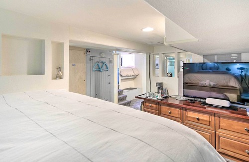 Whittier Apartment | Denver Studio: Walkable to City Park + Dining