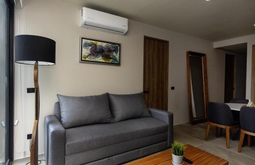 Zona Minerva Apartment | Departamento con cama queen, alberca, gimnasio y coworking, a minutos de Expo Guadalajara