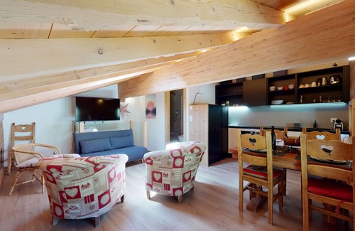 Iserables Apartment | Des Alpes (001) - ON THE SLOPES apartment 6 pers