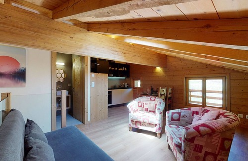 Iserables Apartment | Des Alpes (001) - ON THE SLOPES apartment 6 pers