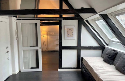 Indre By Apartment | Designer Loft - Direct "Marble Church" Views