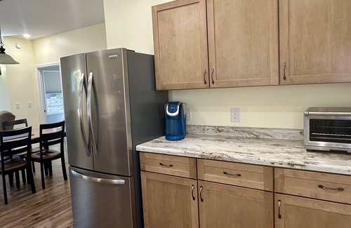 Cadillac Cottage | Destination Leisure – Cottage B, 2BR Next to Mitchell State Park Campground
