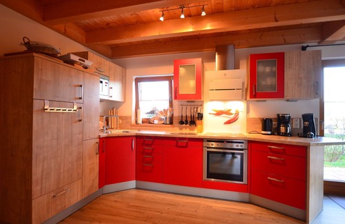Lechbruck House | Detached vacation home with exceptional lake view, sauna and wood-burning stove