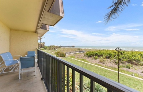 Avon By The Sea Condo | Direct Oceanfront Condo on the Beach w/Private Balcony, Heated Pool & Steps to Pier!