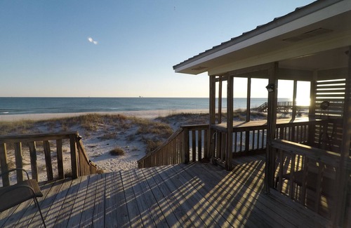 Southpointe House | Directly On Fort Morgan Beach! 4 BR 2 Bath Home