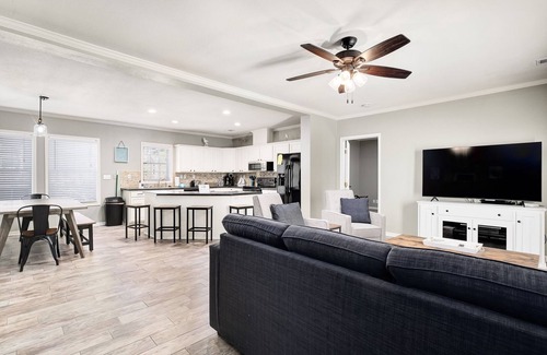 Village of Sugar Beach House | Discounted Walk Beach Game Room Arcade 9 Beds