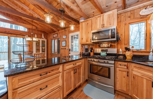 Sky Valley House | Dog Friendly Forest Retreat w/Hot Tub & Lake Access