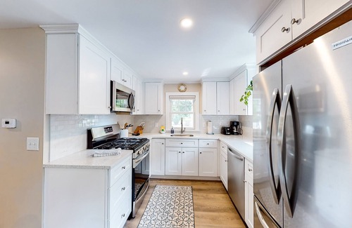 Cotuit House | Dog-friendly house in a quiet neighborhood with furnished porch & washer/dryer