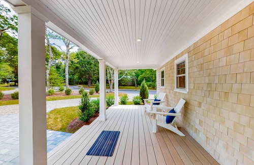Cotuit House | Dog-friendly house in a quiet neighborhood with furnished porch & washer/dryer