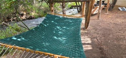 Cedaredge Cabin | Dog Friendly Room with a Queen Bed and Kitchenette at the Cedaredge Lodge