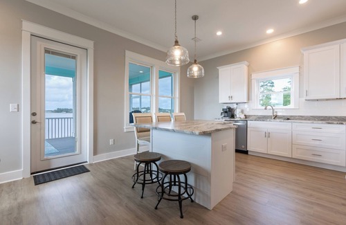 Gulf Shores House | Dolphin Dreams- OMG View! Kayaks! Private Dock! RV Pad W/Hookups!