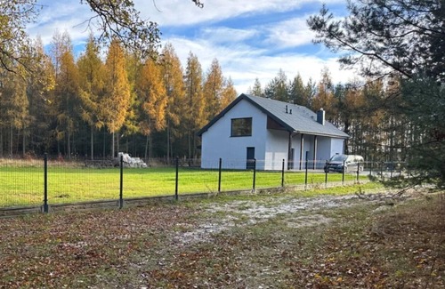 gmina Ostrow Lubelski House | Dom pośród lasu .