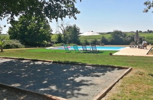 Guillac House | Domaine de Gaïa, Chambre Aphrodite, Swimming pool, 1.5 ha park, Near Saint-Emilion.