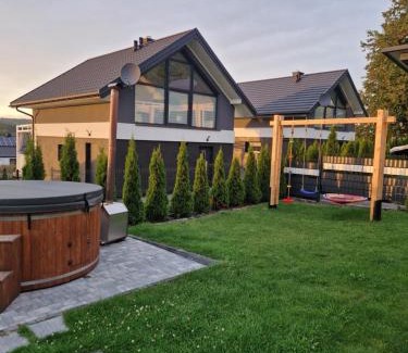 Zwierzyniec Villa | Domy na Roztoczu Aleja Lipowa B,G,J,K Sauna Jacuzzi Kajaki