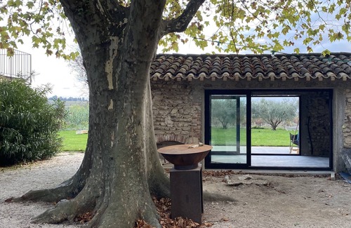 Tulette House | Double Maison Familiale en Drôme Provençale au Milieu des Vignes