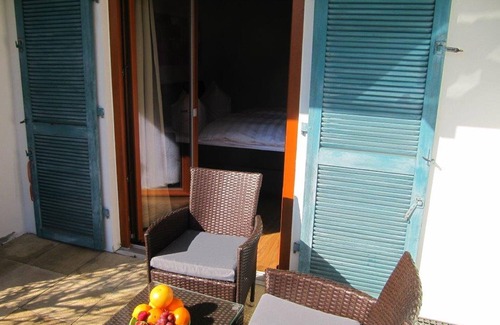 Nonnenhorn Apartment | Double room with kitchenette and sofa bed