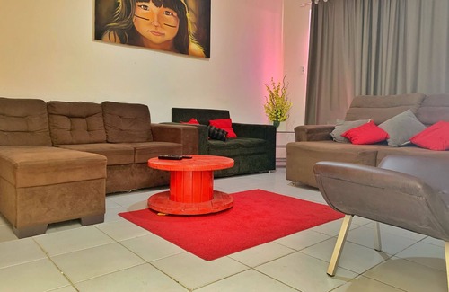 Aldeota House | Double room with private bathroom, Wi-Fi, air conditioning and TV.
