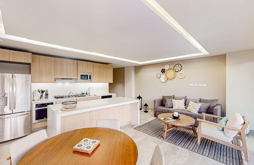 Downtown San Jose del Cabo Hotel | Downtown condo with great views, shared pool, hot tub, & grill
