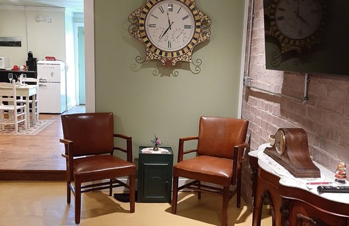 Sparta Apartment | Downtown studio apartment walking distance to restaurants and shops
