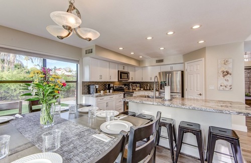 Tatum Square House | Dream Estate | Resort-Style Pool, Hot Tub, Palm Trees & Putting Green