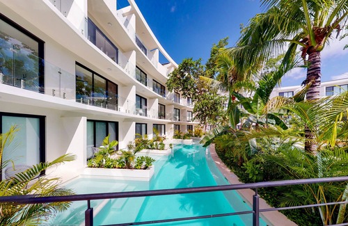 Tulum Apartment | Dreamy Escape W/ Shared Pool, Fast WiFi, Central AC, Balcony & Kitchenette!