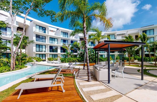 Tulum Apartment | Dreamy Escape W/ Shared Pool, Fast WiFi, Central AC, Balcony & Kitchenette!
