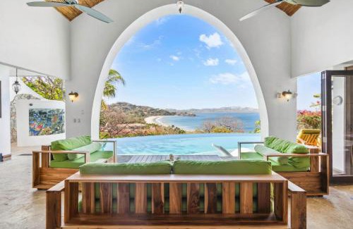 Playa Flamingo House | Dreamy Spanish-Style Villa with Sweeping Ocean Views, Elegant Nautical Design & Giant Infinity Pool