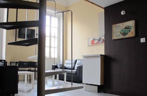 Jean-Medecin Apartment | Duplex-Family-Private Bathroom-City View-Studio 10
