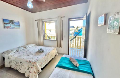 Foguete House | Duplex Miramar Praia das Dunas - Pé na Areia - Ar Condicionado