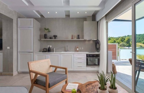 Kassandra Apartment | Duplex Suite w/Heated Pool & Sea View