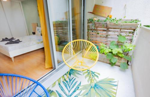 Amidonniers - Caffarelli Apartment | Duplex- T2 Barcelona Pop - Terrasses - Parking - Vue canal