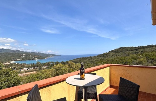 Favone Apartment | Duplex Terrasse vue mer à Favone - Accès Plage à Pied