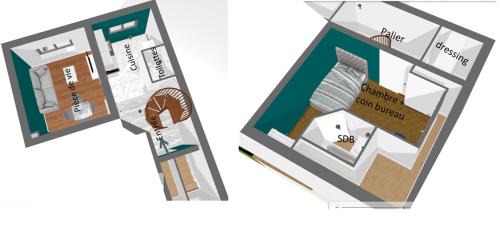 Oasis - Maroc Apartment | Duplex tout confort - circuit 24h - pôle santé sud - Centre des expositions - Technoparc