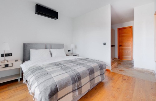 Alacati Apartment | Duplex Villa w Shared Pool, Balcony in Alacati