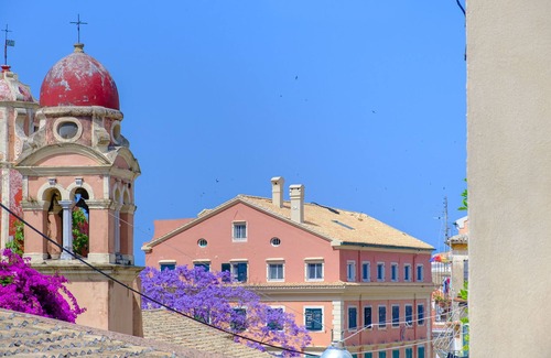 Old Town House | Durrells iconic srteet, stunning home with garden next to New Fortress Corfu