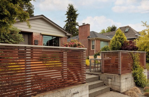 Rainier Valley House | Eclectic Redbrick Rambler near Japanese Gardens