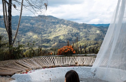 San Rafael Cabin | EcoLodge on Traditional Colombian Farm with Coffee & River Retreat