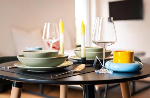 Friedrichshafen Apartment | Einzimmer Wohlfühlapartment DREI klimatisiert