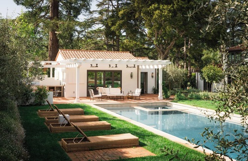 Hedgerow House | El Cedro - Luxurious Family Estate with Pool in Charming Montecito
