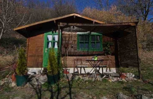 Candeleda House | El Verde Romántica cabaña de madera con vista