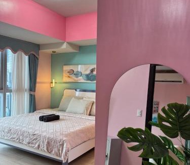 Bonifacio Global City Apartment | Elegant 4BR with balcony and bathtub in Uptown BGC