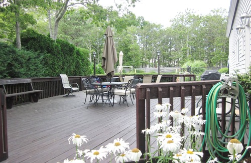 Mashpee House | Elegant Oceanview Home On Triton Way in New Seabury With Heated Pool & beach