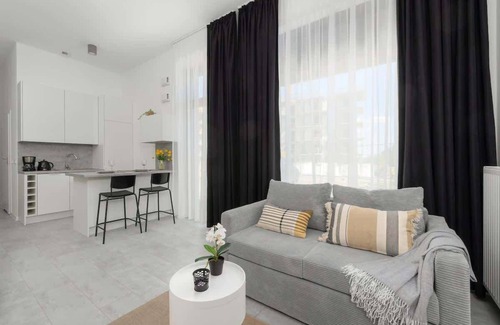 West Pomeranian Voivodeship Apartment | Elegant Studio Chmielewskiego | Parking | Szczecin