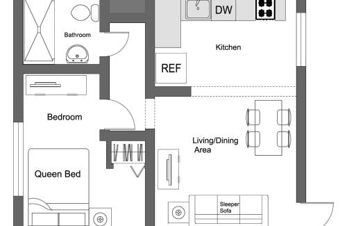 Hollywood South Central Beach Apartment | Enchanted Isle Hollywood Beach Resort