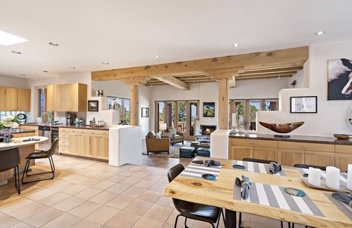 Santa Fe House | Enchantment - Views, Four Fireplaces, Hot Tub