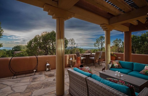 Santa Fe House | Enchantment - Views, Four Fireplaces, Hot Tub