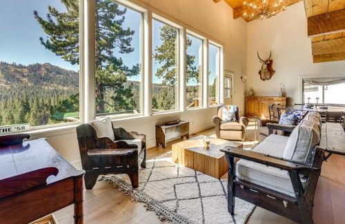 Norden House | Endless Mtn Views! Group Ski Lodge at Sugar Bowl