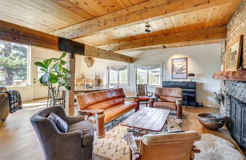 Norden House | Endless Mtn Views! Group Ski Lodge at Sugar Bowl