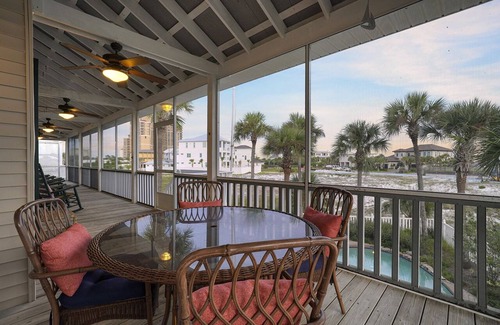 Gulf Pines House | Endless Summer - Home in Prestigious Community with Gulf Views & Secluded Pool Area